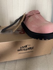 Lookun Women s Pink/Black Clog Sandals US 10 ...