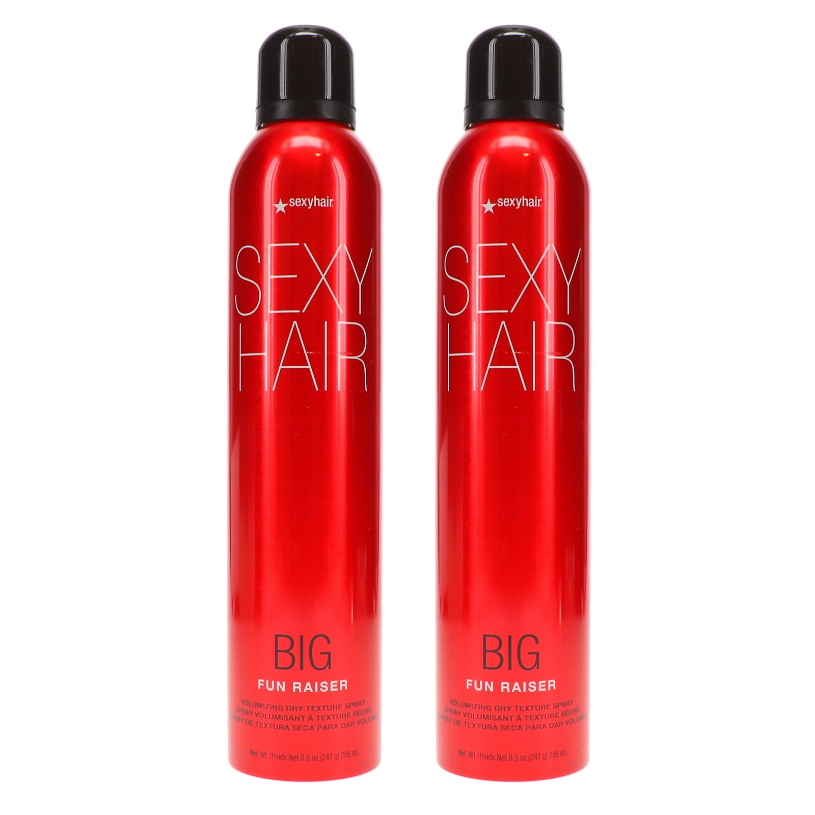 Sexy Hair Big Fun Raiser Volumizing Dry Texture Spray 85 oz 2 Pack 8290₽