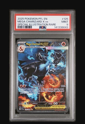 #ad #ad Mega Charizard x EX 125 094 Me02: Phantasmal Flames Holo $840.00