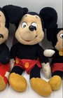Vintage Walt Disney Multicolor Mickey Mouse Stuffed Plush Toys Lot Of 4 — photo 4
