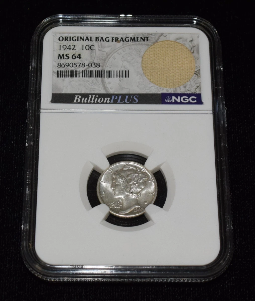 1942年 インド ルピー MS 64 MS 64 Graded 1942 Year Mercury Dimes (1916-1945) for sale | eBay