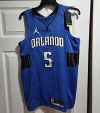 Nike x Jordan Orlando Magic Paolo Banchero 5 Blue Swingman Jersey 120 S NWT