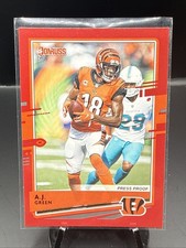 2020 Donruss Press Proof Red #69b A.J. Green Bengals