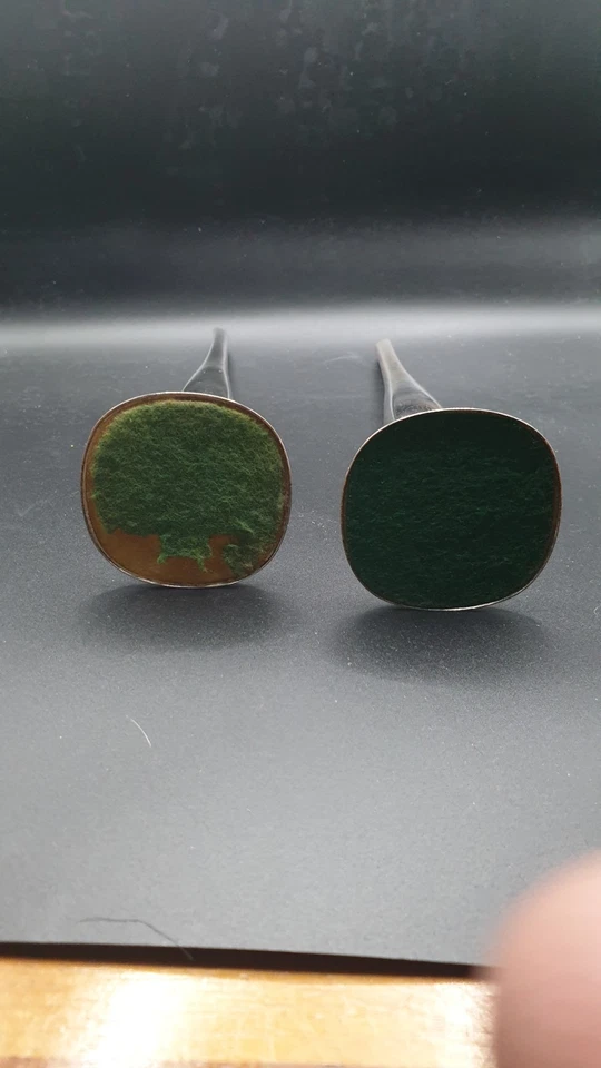 Pair Of Mid Century WMF Silver Plated Single Stem Bud Vases 20cm - Image 3 of 3