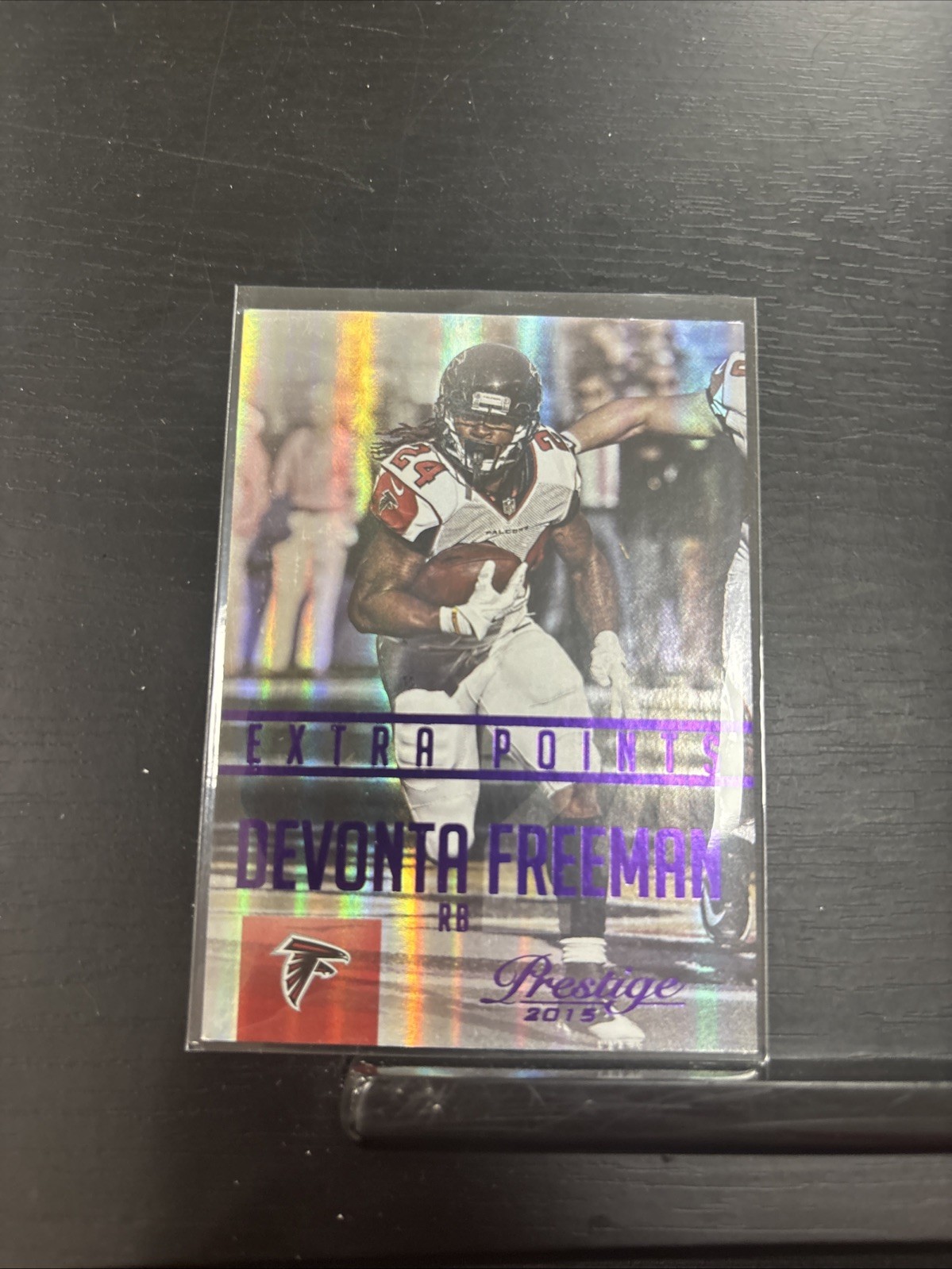 DEVONTA FREEMAN /100 PURPLE EXTRA POINTS VARIATION #133 FALCONS 2015 PRESTIGE