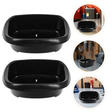 2 Pcs Bicycle Accessories Rear Bike Rack Basket Back Attachments