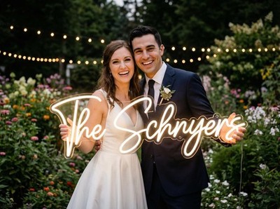 Custom Neon Sign Personalized Name Logo LED Acrylic Wall Night Light