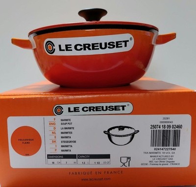 LE CREUSET エナメル鋳鉄鍋 18cm　Milanda1122 LE CREUSET エナメル鋳鉄鍋 18cm Milanda1122様専用 ル・クルーゼ(Le