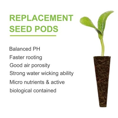5/20/50PCS Root Grow Sponges Seed Pods Compatible with Aerogarden for Hydroponic