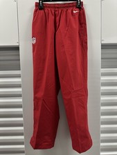 Nike Storm Fit NFL On Field Player Issue Red Pants Made In USA Mens S 875493-687
