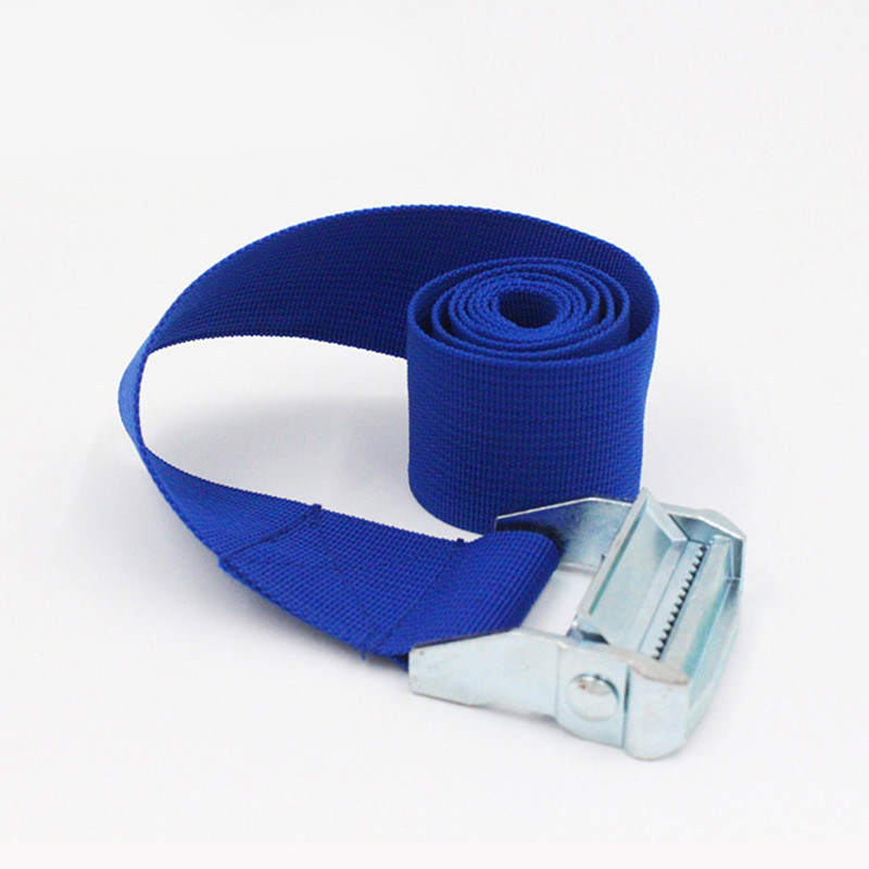 Sangles De Fixation à Boucle Cam Pour Voiture, Bagages, Remorque, Galerie (1 à 5 M) - Nylon Multicolore