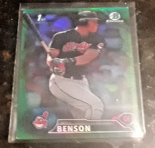 2016 Bowman Draft Chrome Draft Picks Green Refractor /99 Will Benson #BDC-80