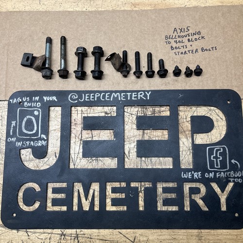 Jeep Wrangler Transmission Mount AX15 NV3550 NSG370 To 4.0L 4.2L Engine Bellhousing Bolts For Jeep YJ TJ XJ MJ ZJ | Australia Jeep Yj Parts - Foto 9