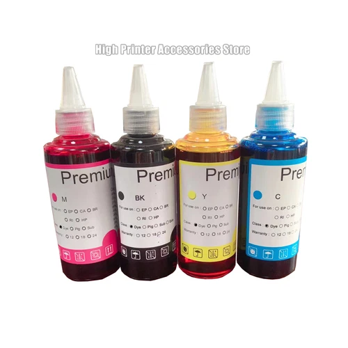 100ml Universal Refill DYE Ink for Epson Canon HP Brother Lexmark Dell Printer