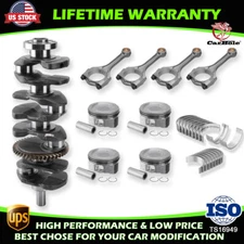 Crankshaft /Con Rod /Bearing /Pistons & Rings for Toyota Camry Scion 2AZFE 2.4L