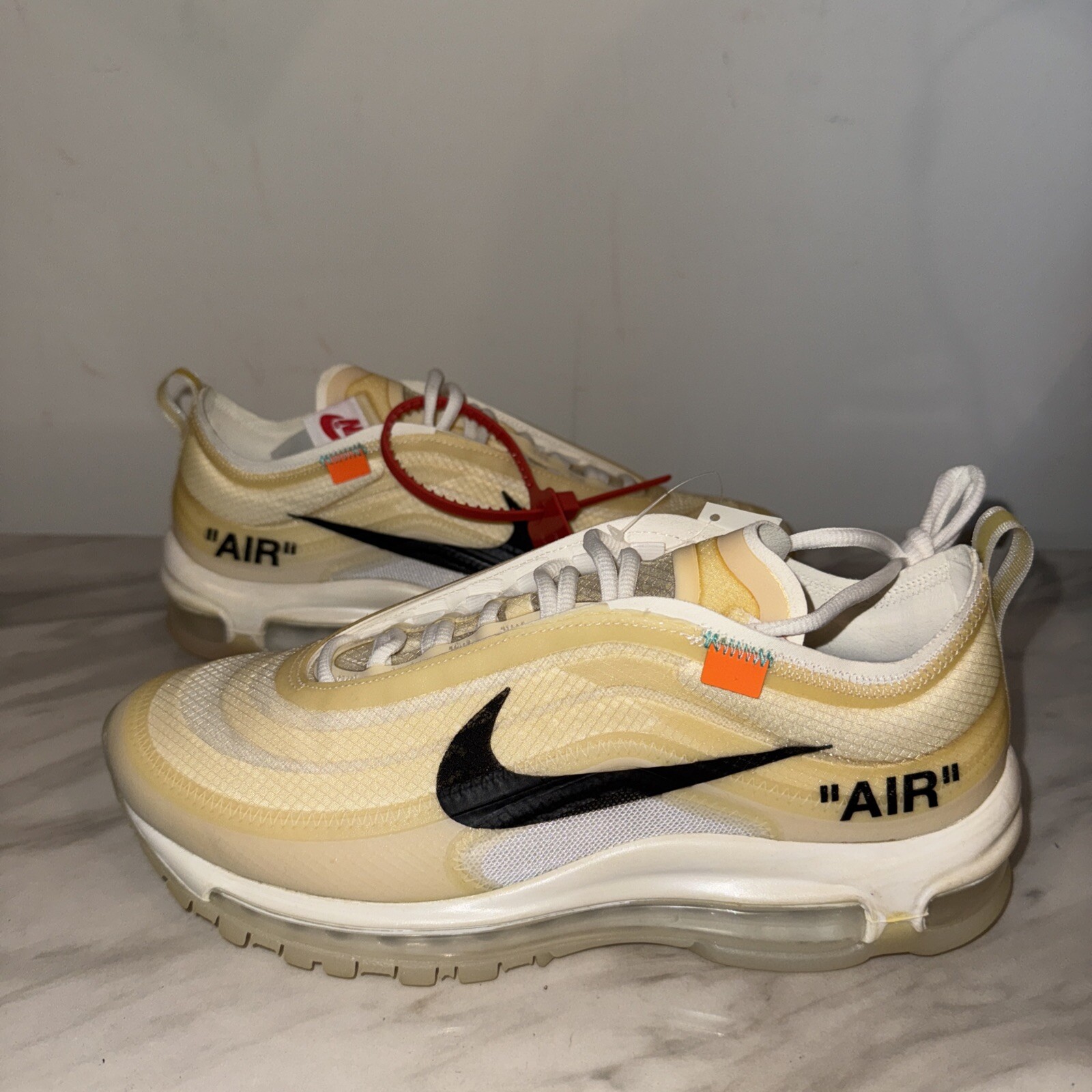 OFF WHITE X NIKE Nike Air Max 97 OG x OFF WHITE The Ten 2017 taglia 7 5 AJ4585 100