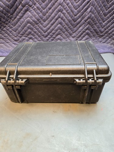 Pelican type waterproof padded black storage case Lot of 3 - Picture 5 of 5