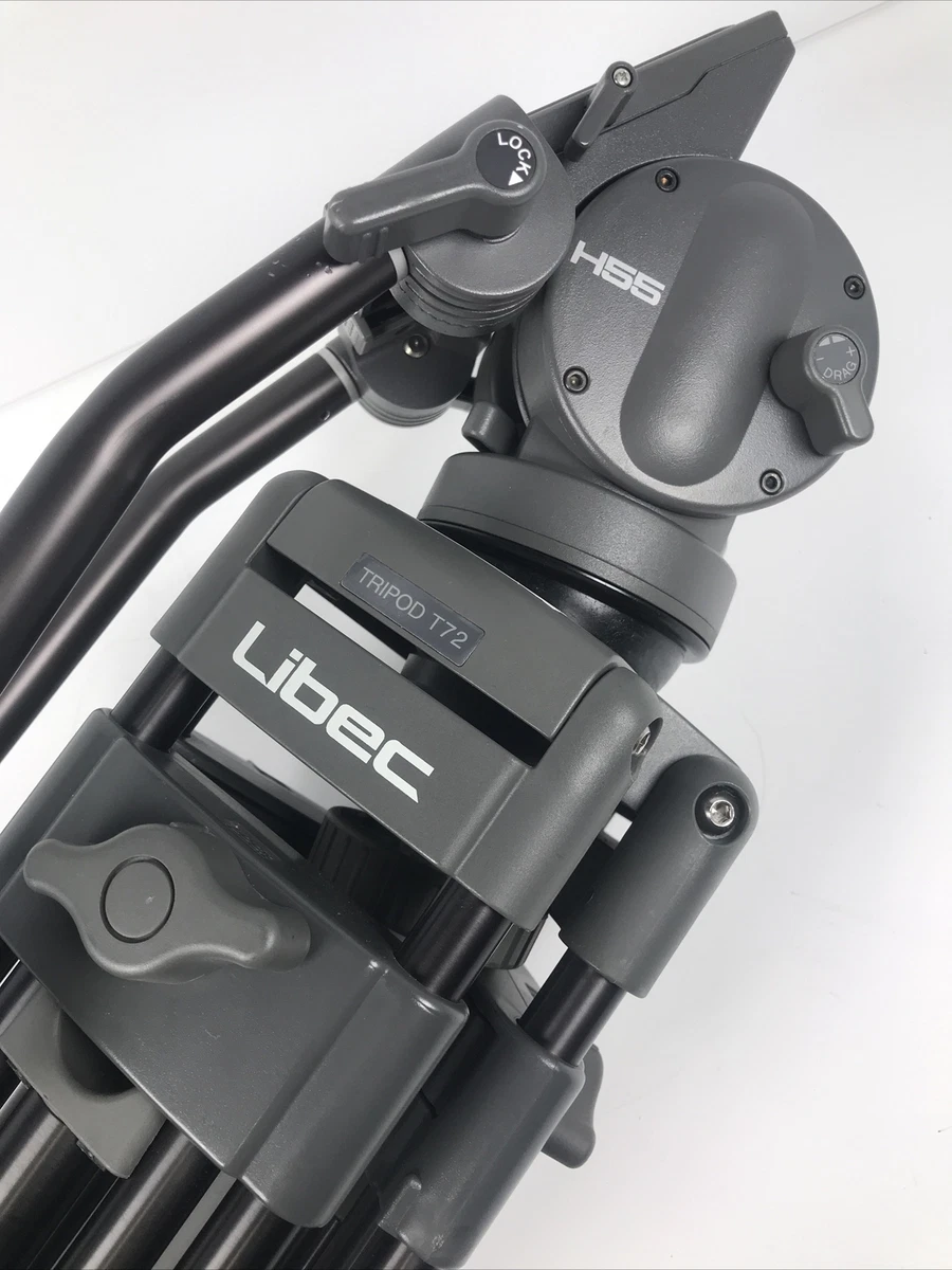 44237 Libec T72 三脚 H55 DV 雲台付き-
