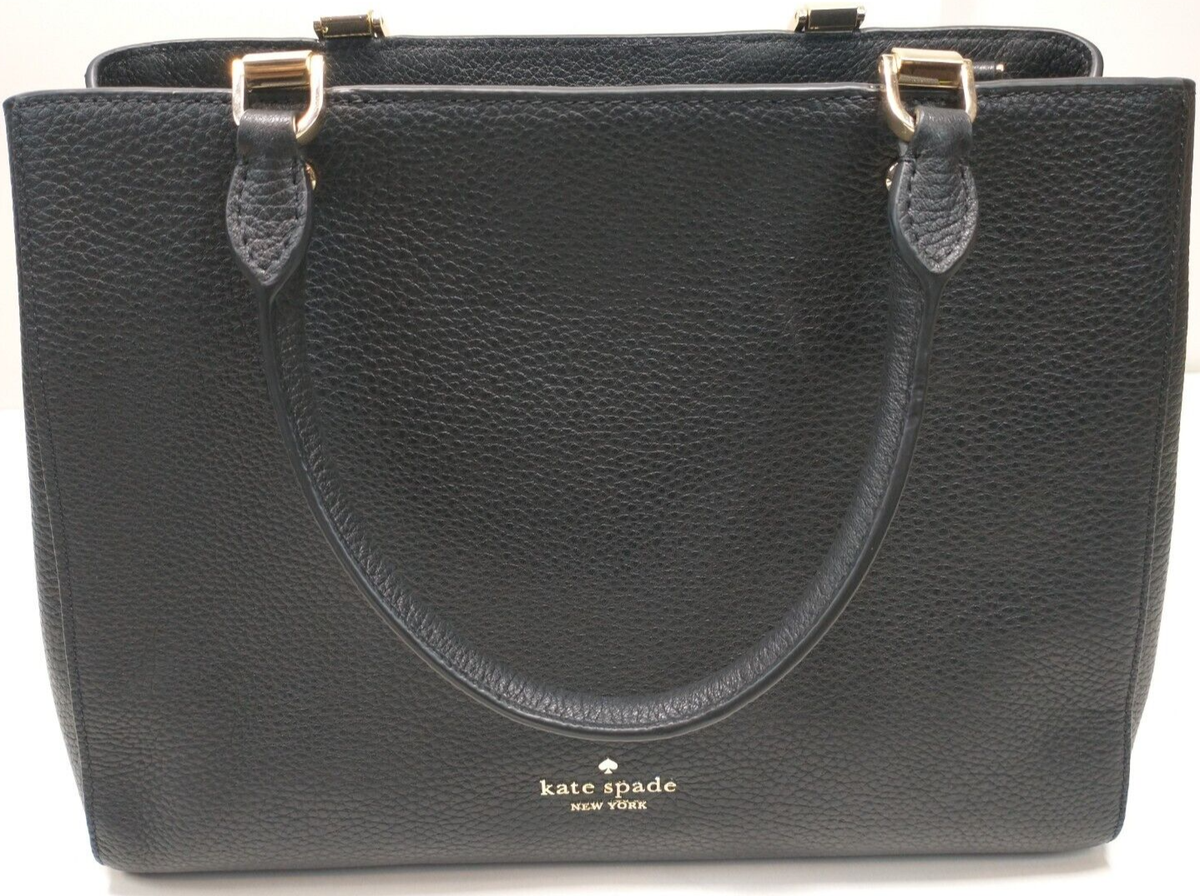 Kate Spade Leila Medium Triple Compartment Satchel crossbody Bag