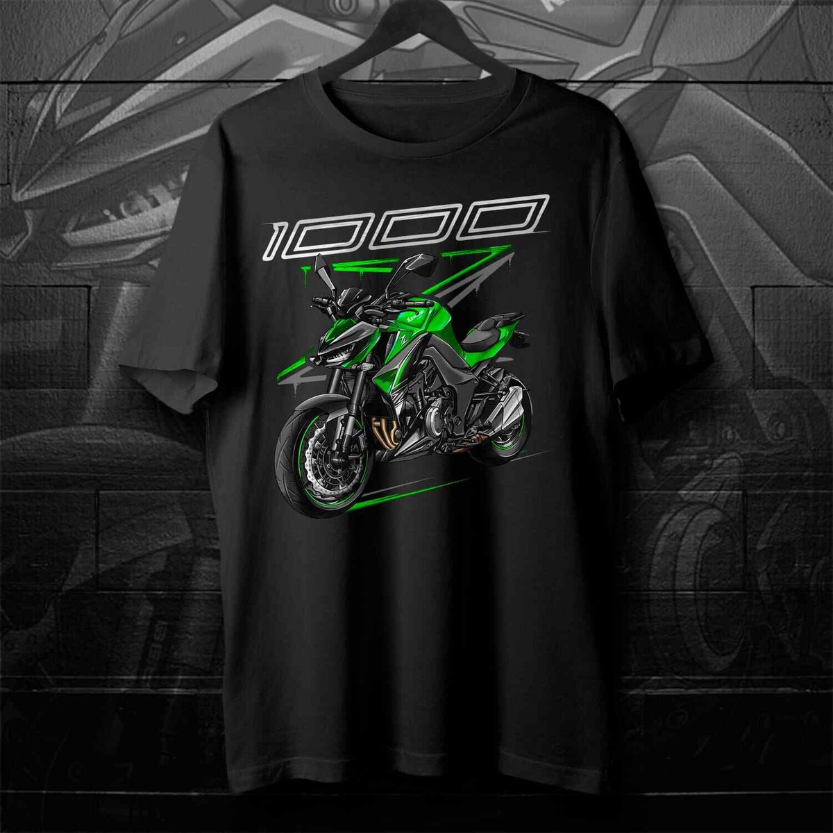 花冷え。バイクTシャツ XLサイズ 新品 Kawasaki Ninja ZX-14R 2014-16 T-shirt - Motorcycle Tee Shirt