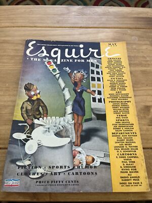 Esquire Magazine -  May 1945- Varga Girl centerfold