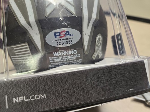Antonio Gates Signed Auto STS Salute Mini Helmet Los Angeles Chargers PSA - Picture 6 of 7