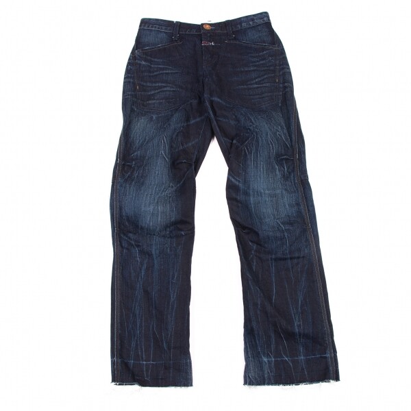 パンツ MARITHE FRANCOIS GIRBAUD / oiled pants Vintage Marithe Francois Girbaud Parachute Black Pants Lots