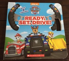 PAW Patrol: Ready, Set, Drive 6 Vehicles C. Carbone 2019, Children's BB VG/LN