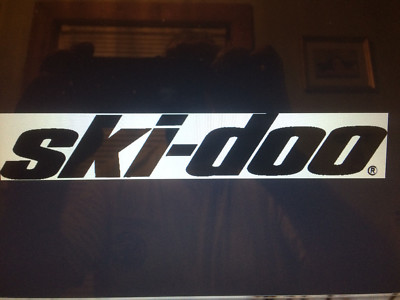 SKI-DOO DECAL STICKER BUY 1 GET 1 FREE SNOWMOLBIE DECALS  6'' TO 36''