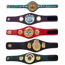 WBC WBA WBO IBF IBO Championships Boxing Belt Adult 5 Belts Set Premium Quality