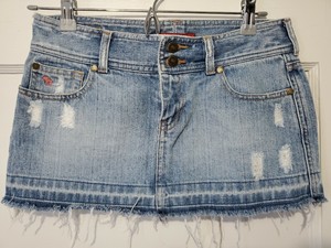 abercrombie micro mini skirt