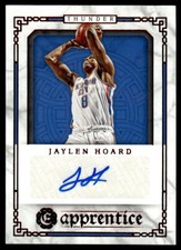 2020-21 Panini Chronicles Apprentice Signatures Purple JATLEN HOARD