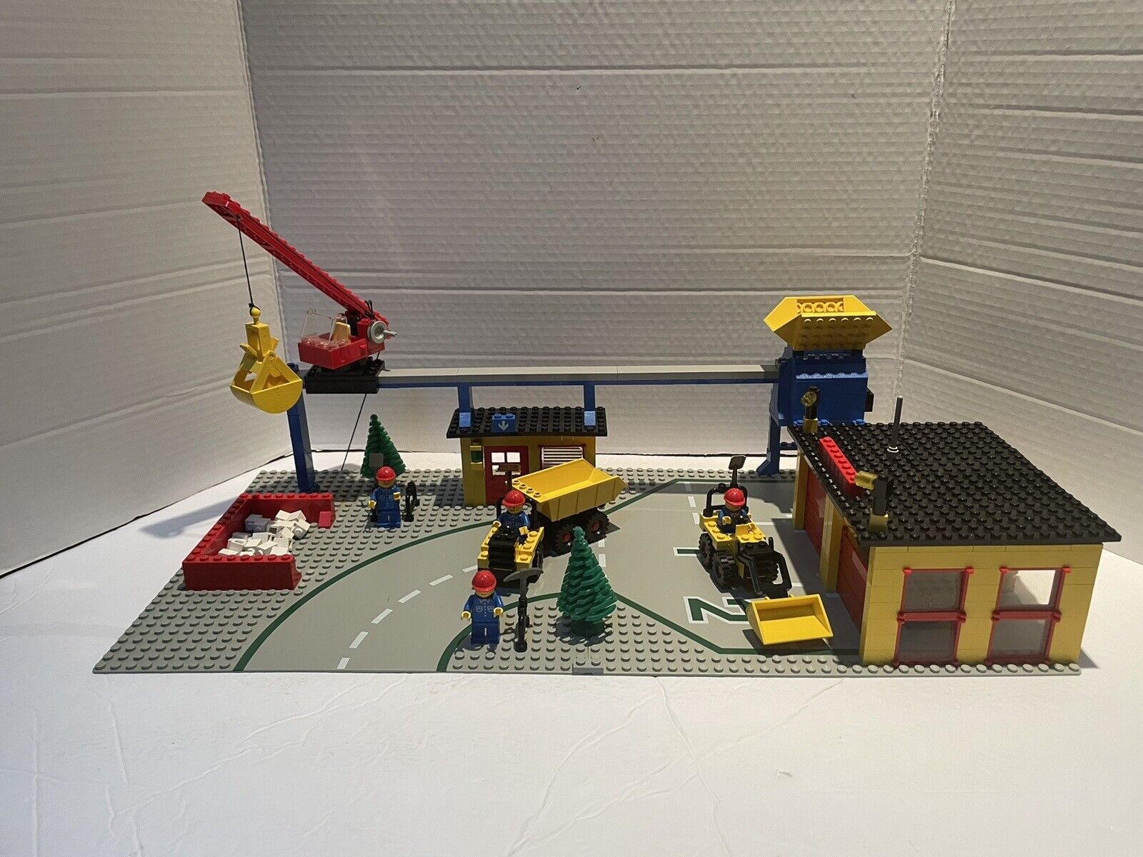 LEGO Town: Public Works Center (6383) Vintage Almost Complete, No Manual