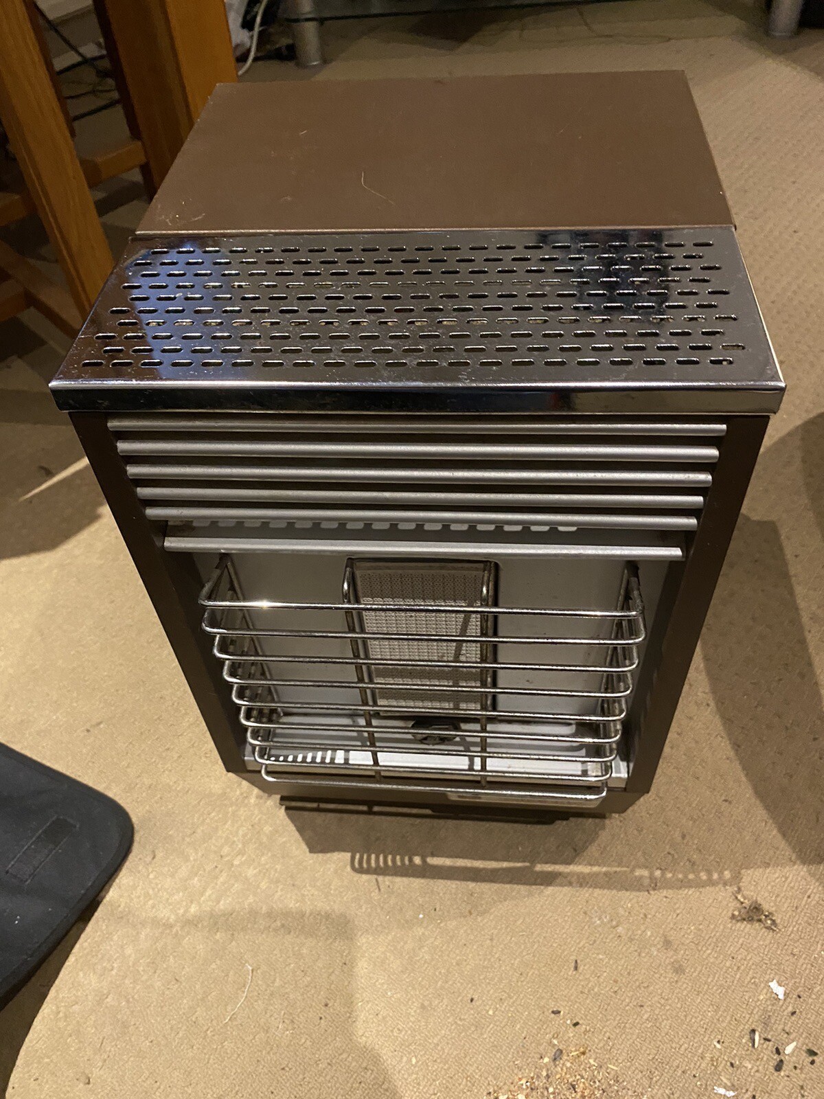 VINTAGE RETRO SMALL ALVIMA INFRADEX CARASOL 1C GAS HEATER BUTANE CALOR