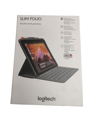 Tastatur-Case   SLIM FOLIO   Logitech   iPad 5th + 6th Gen. 9,7 Zoll iPads   ...
