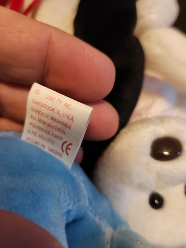 4 Ty Beanie Babys Bären einige Fehler toller Fund - Bild 10 von 14