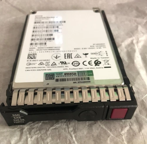 HPE P49732-001 960GB SAS 12G 2.5inch Proliant Server Gen 10