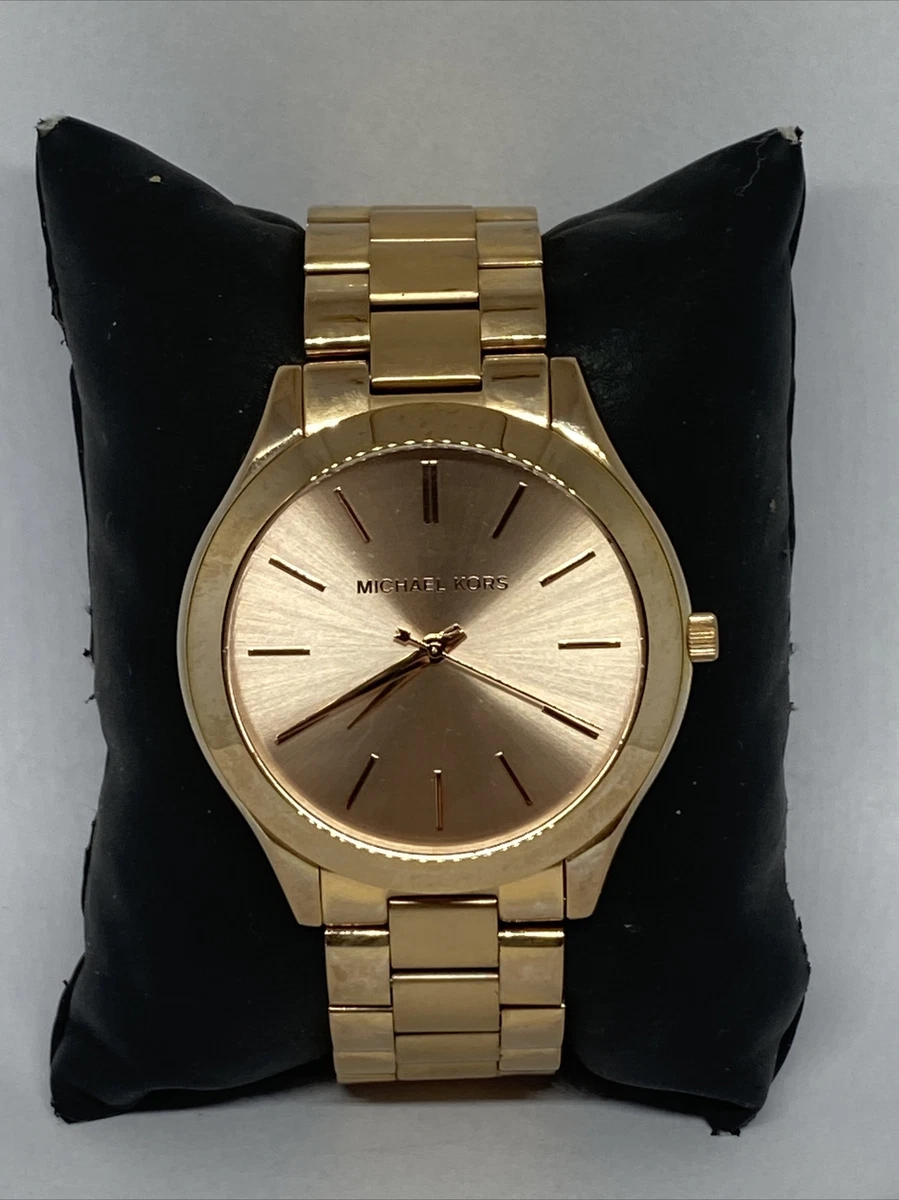 Michael Kors Runway MK3197 Womens Stainless Steel Analog Dial Quartz Watch UC540