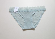 Calvin Klein Micro Lace Microfiber Bikini QD3838 Blue S, M, L, XL 15.00 NWT