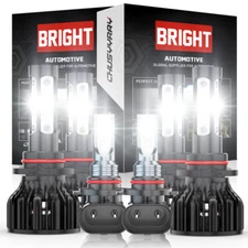 For Honda Civic Sedan 2006-2015 LED Headlight High Low Beam Fog Light Bulbs kit