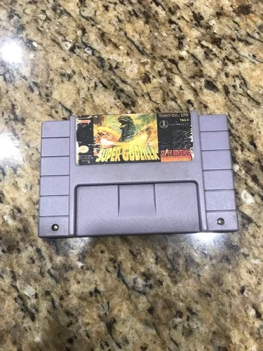 Super Godzilla (Super Nintendo Entertainment System, 1993) Authentic SNES Works