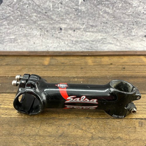 Salsa Moto Stem 1 1/8 Threadless 31.8 mm 120 mm Reach Black Red Vintage - Picture 4 of 15