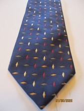 Jos A Bank Blue Silk Neck Tie