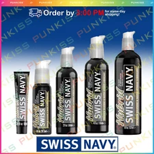 Swiss Navy Hybrid Silicone Water Based💋Personal Premium Lubricant Sex Gel Lube