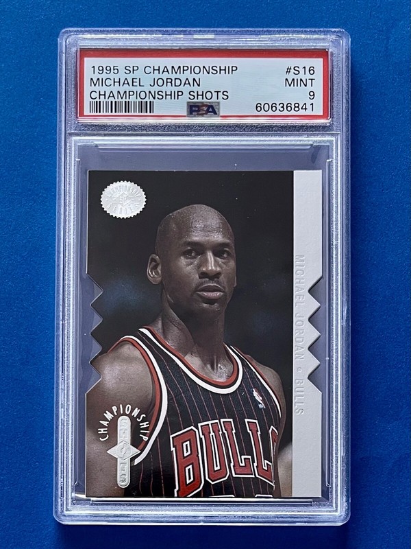 MICHAEL JORDAN championship shots silver
