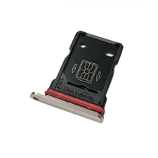  Dual SIM Card Socket Slot Holder Tray Parts For 6.55" Oneplus 1+ 7T Silver new
