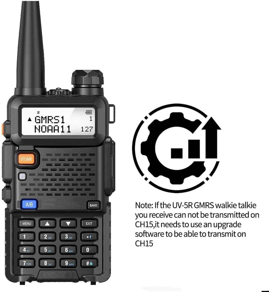 Handheld Police Radio Scanner 2Way Triple Power Digital Transceiver