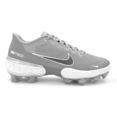 Nike Alpha Huarache Elite 3 Low MCS Baseball Cleat Grey Men