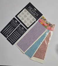 SELF ADHESIVE STICK ON DIAMANTE RHINESTONE GEMS MOSAIC CRAFT DECORATIVE JEWELS