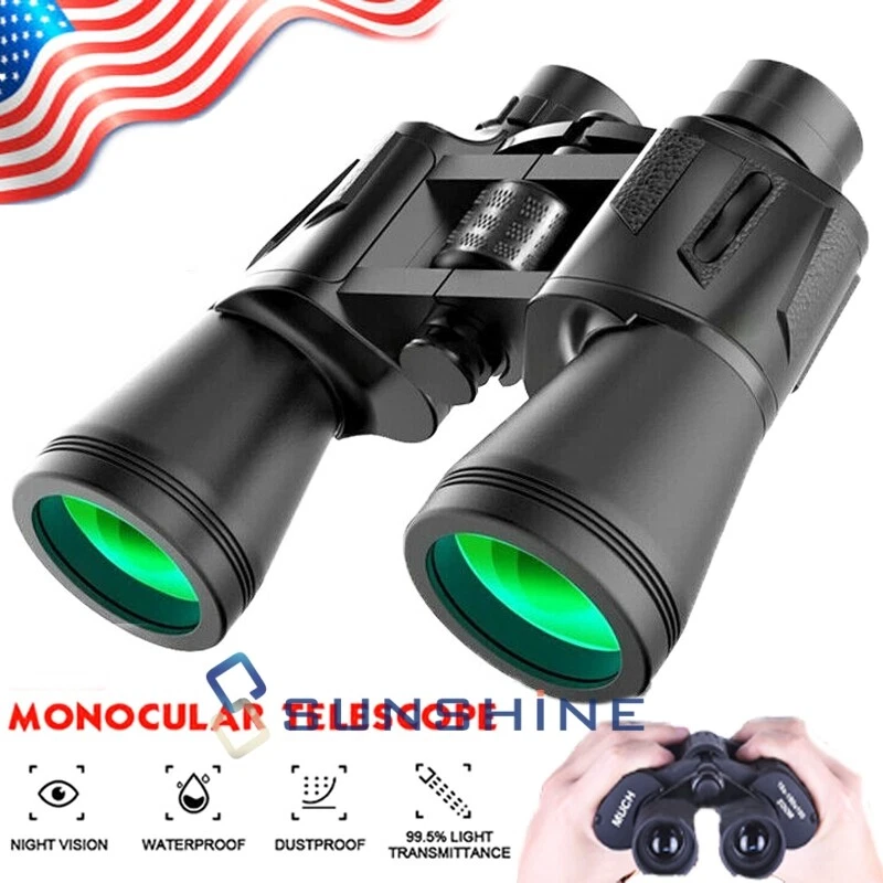 180X100 20X50 Portable Binocular High Magnification Wide Angle Zoom Telescope - Image 2 of 4